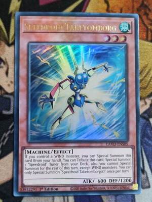 Speedroid Taketomborg ултра рядка карта Yu-Gi-Oh!