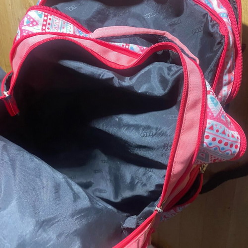 Polo backpack used, large, pink