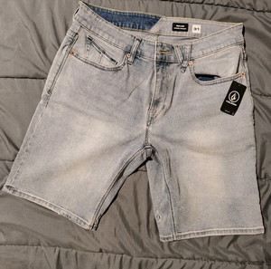 Volcom τζιν shorts βερμούδα