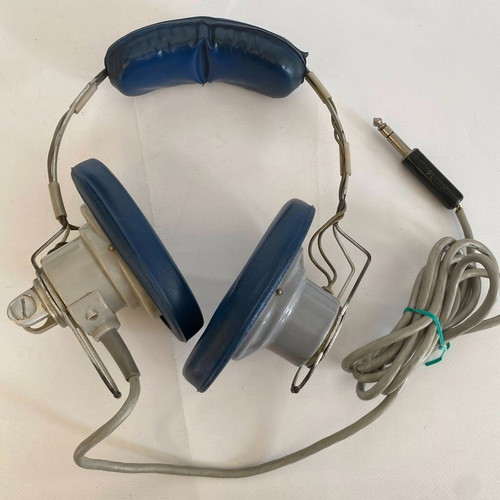 Aircraft Airlite Air5200 headphones used, vintage aviation headset