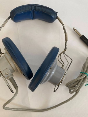 Aircraft Airlite Air5200 headphones used, vintage aviation headset