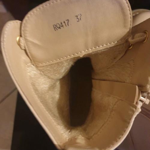 Kids boots like new, beige, size 37