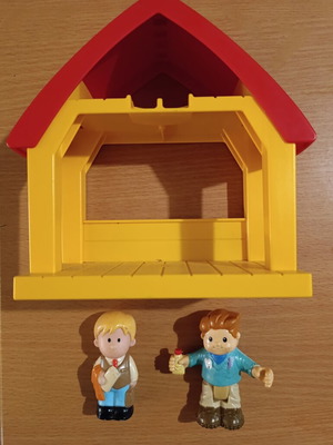 Fisher-Price Little People Collector house with figures