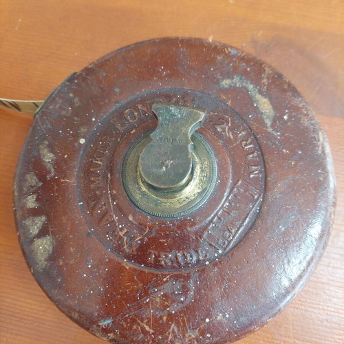 London Maker Dean English measuring tape used