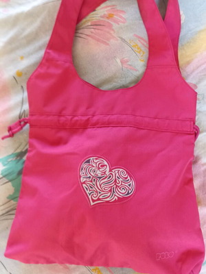 Polo shoulder bag fuchsia like new