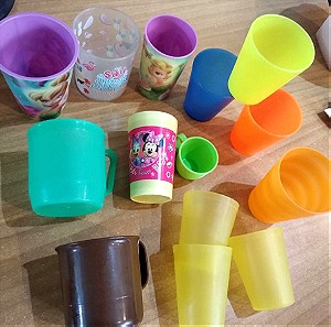 Ποτήρια παιδικά πλαστικά (τιμή ανά τεμ)