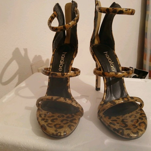 Haralas sandals new, size 36, black and brown