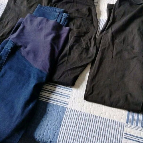 Maternity leggings and jeans like new, pack of 3 leggings and 1 jeans