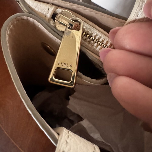 Furla Sofia M Tote Bag like new, green