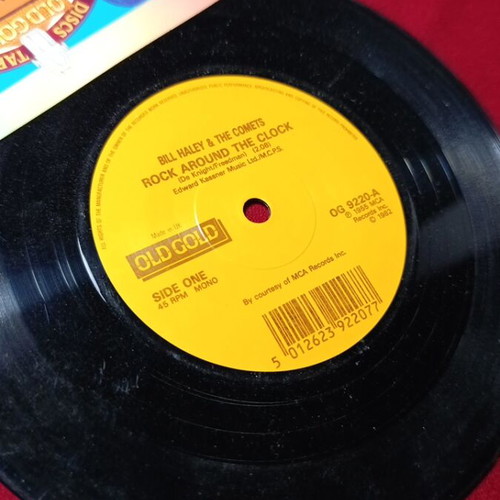Bill Haley and His Comets vinyl record used, Old Gold edition