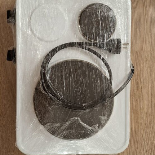 Double enamel hotplate, 230V 1950W