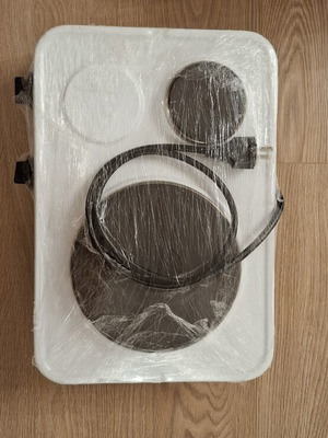 Double enamel hotplate, 230V 1950W