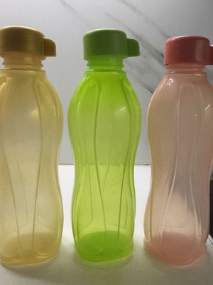 Tupperware Eco μπουκάλια νερού, σετ 3 x 500 ml