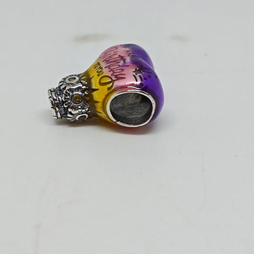 925 Silver Charm Hot Air Balloon Happy Birthday like new