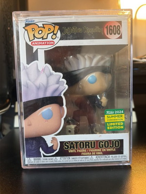 Satoru Gojo Funko Pop 2024 Summer Convention Limited Edition