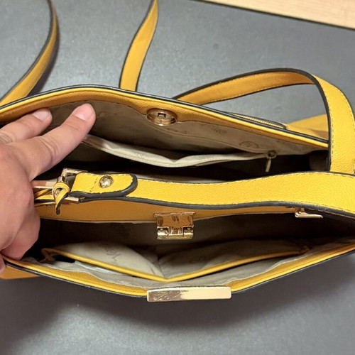 Verde bag like new, yellow and orange