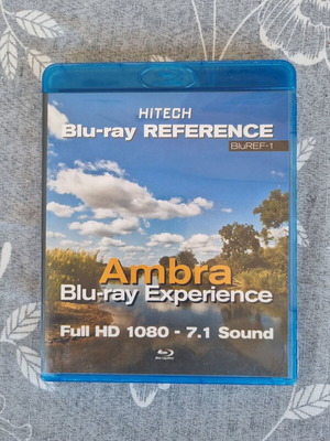 Ambra Blu-ray Experience like new, documentary demo disc