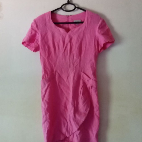 Midi summer dress Kika used, pink, size M