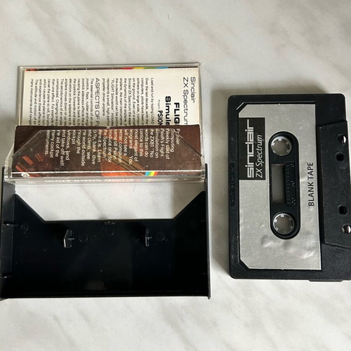 Spectrum Flight Simulator cassette used in good condition
