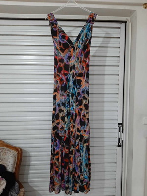 Ysatis dress small colorful long new unworn