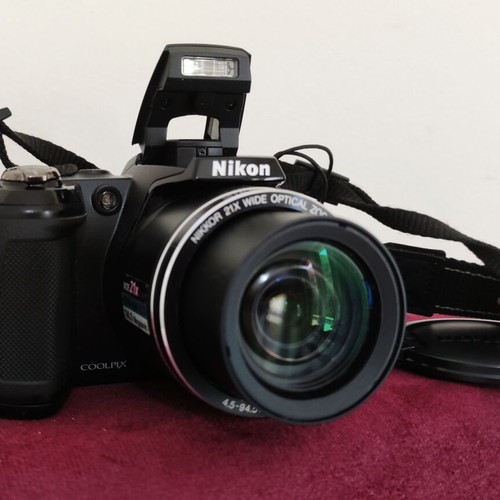 Nikon Coolpix L120 compact camera, 14.1MP, 21x optical zoom