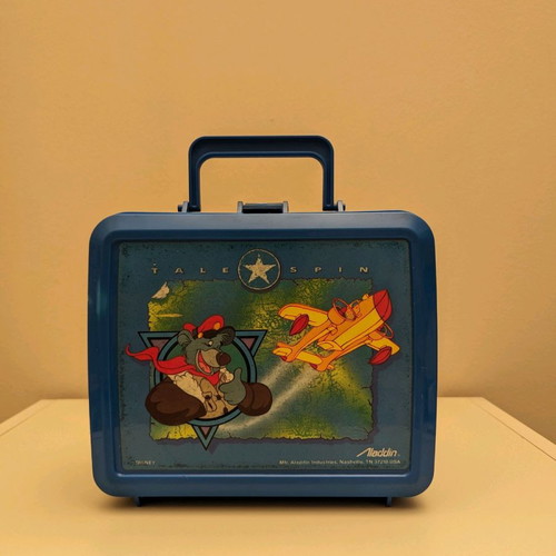 TaleSpin Vintage LunchBox της Aladdin USA 1987 με θερμός, καινούργιο