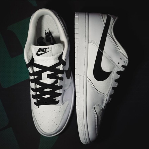 Nike Dunk Low new, size 44.5, Black/Summit White