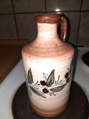 Ceramic Holy Water Pitcher