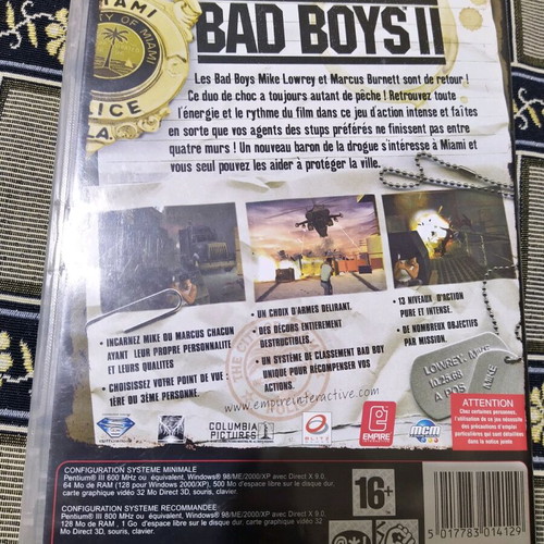 Bad Boys 2 PC like new, Italian edition