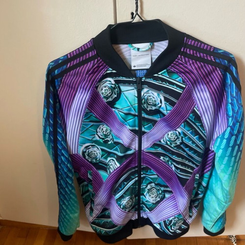 Adidas Mary Katrantzou Zip Jacket σαν καινούργιο, πολύχρωμο, μέγεθος M