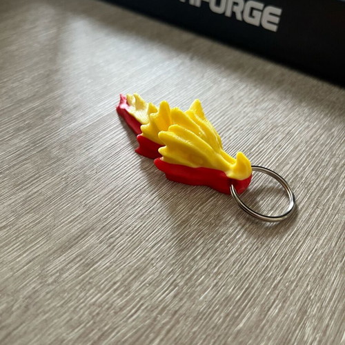 Dragon flexy keychain new 3d printed, durable and eco-friendly