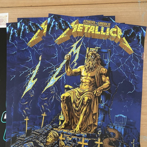 Metallica poster 30x40 new
