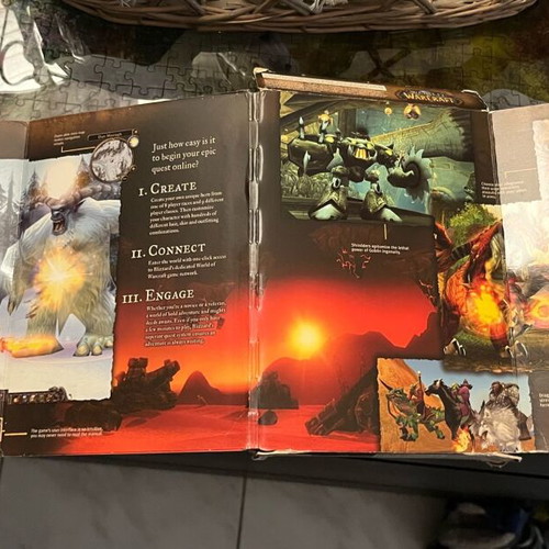World of Warcraft Vanilla PC/Mac CD-ROM used, collector's edition