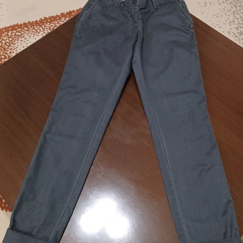 Maison Scotch women's chinos pants used, gray charcoal, size S-M