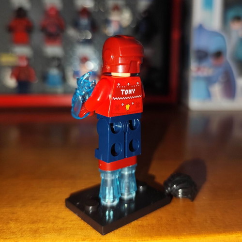 Iron Man Christmas Sweater Minifigure like new