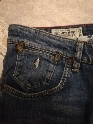 Τζιν παντελόνι μεταχειρισμένο, μέγεθος 31/34, regular fit