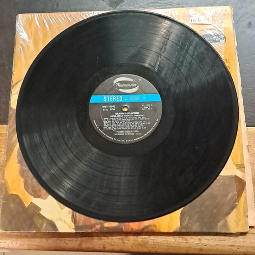 Brahms Hungarian Dances record used, Joachim