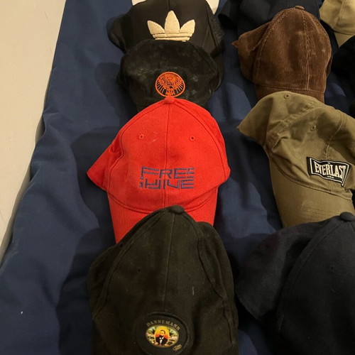 Jockey hats used, athletic casual beach style with adjustable strap