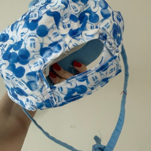 Mickey Mouse Disney Baby Cotton Hat New, Blue for Boys