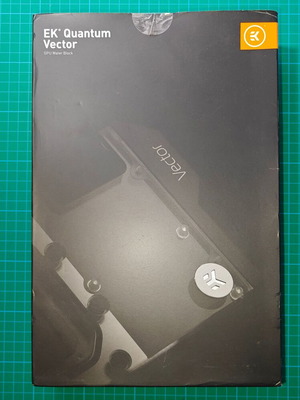 EK-Quantum Vector Strix RTX 2080 Ti D-RGB Water Block like new