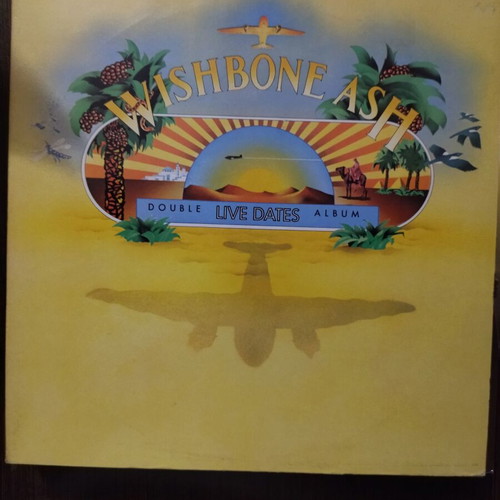 Wishbone Ash Double Live Dates LP like new, rock