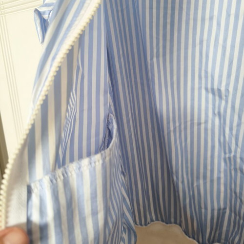 Pierre Cardin For Ever Blue Windbreaker jacket like new, white and blue