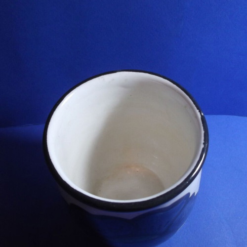 Tanagra Handmade Ceramic Decorative Vintage Cup like new, handpainted