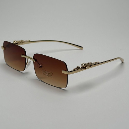 La Phanthere sunglasses new, black and brown, UV400 protection