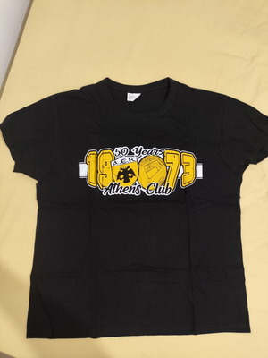 AEK Athens Club 50 Years T-shirt like new, size L