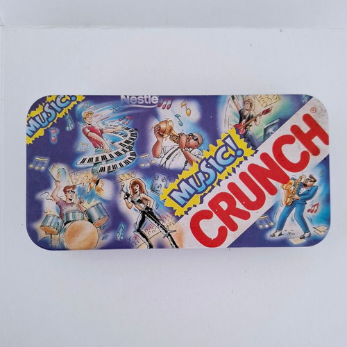 Nestle Crunch metal box vintage, used