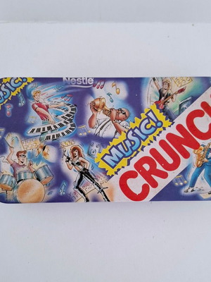 Μεταλλικό κουτί Nestle Crunch μεταχειρισμένο, vintage