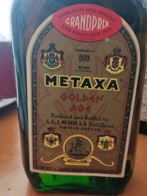 Metaxa Golden Age 1980 sealed like new