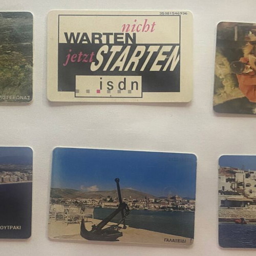 Collectible phone cards like new, pack of 12 euros