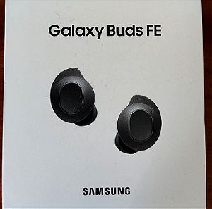 Samsung Galaxy Buds FE Bluetooth Handsfree Ακουστικά & Θήκη Φόρτισης Graphite  Oλοκαίνουργια (Sealed) Samsung Galaxy Buds FE Bluetooth Handsfree  Headphones  Graphite Charging Case Brand New (Sealed)